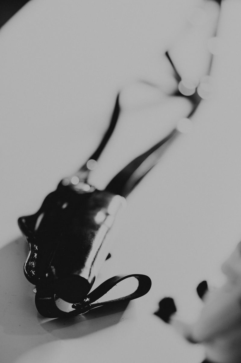 Black Leather Shoulder Holster