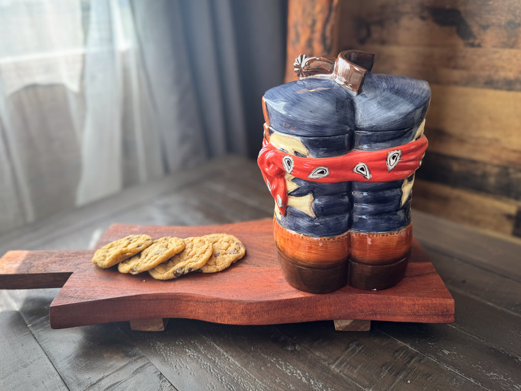 Cowboy Cookie Jar
