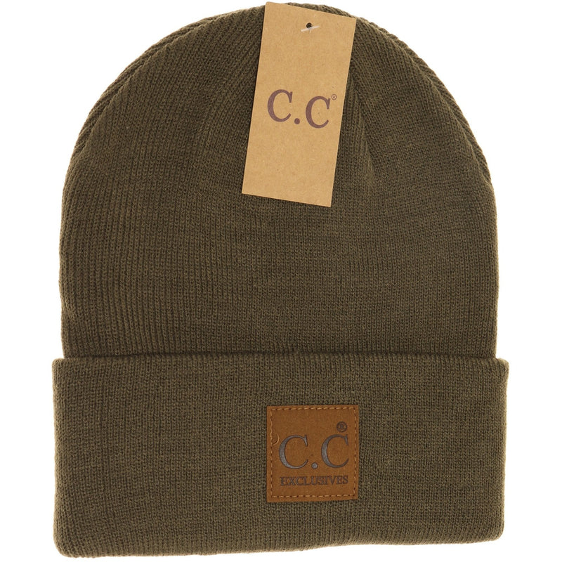 Unisex Classic Oversized Logo CC Beanie