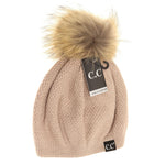 C.C Exclusive - Black Label Special Edition Waffle Knit C.C Beret