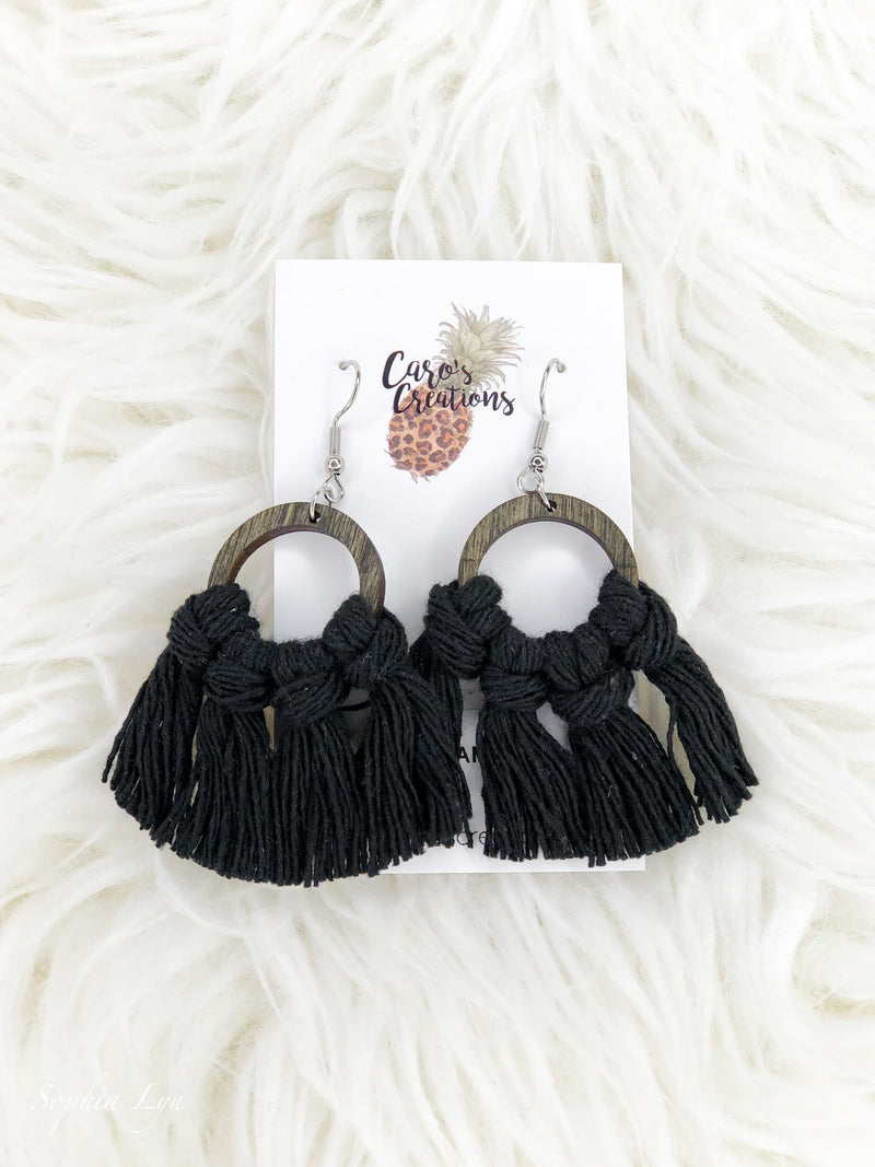 Black Macrame