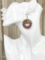 Geometric Genuine Leather Dangles