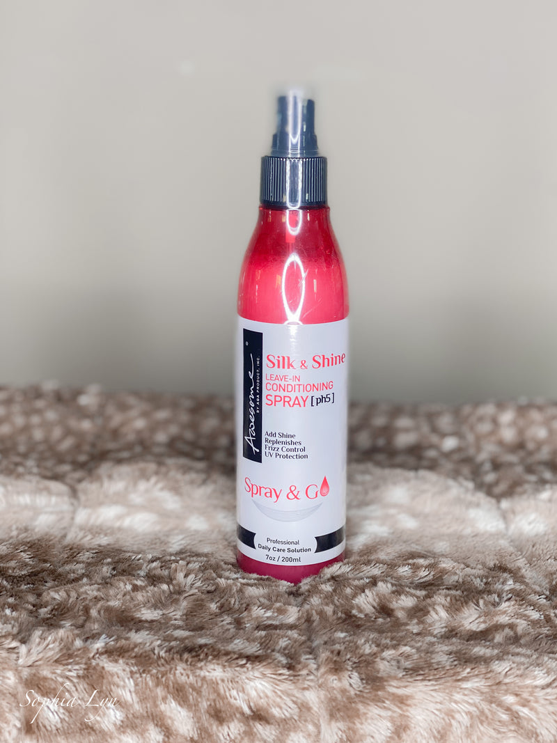 Silk & Shine Leave-in Conditioning Spray 7oz