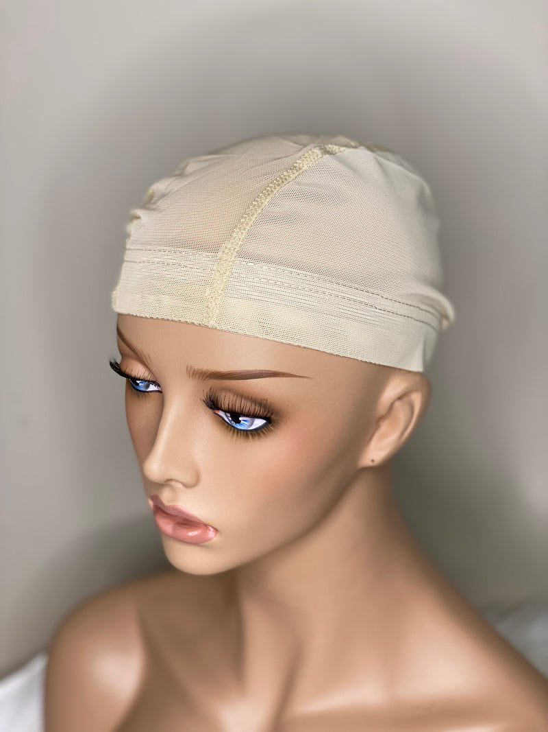 Mesh Wig Cap - Natural Beige