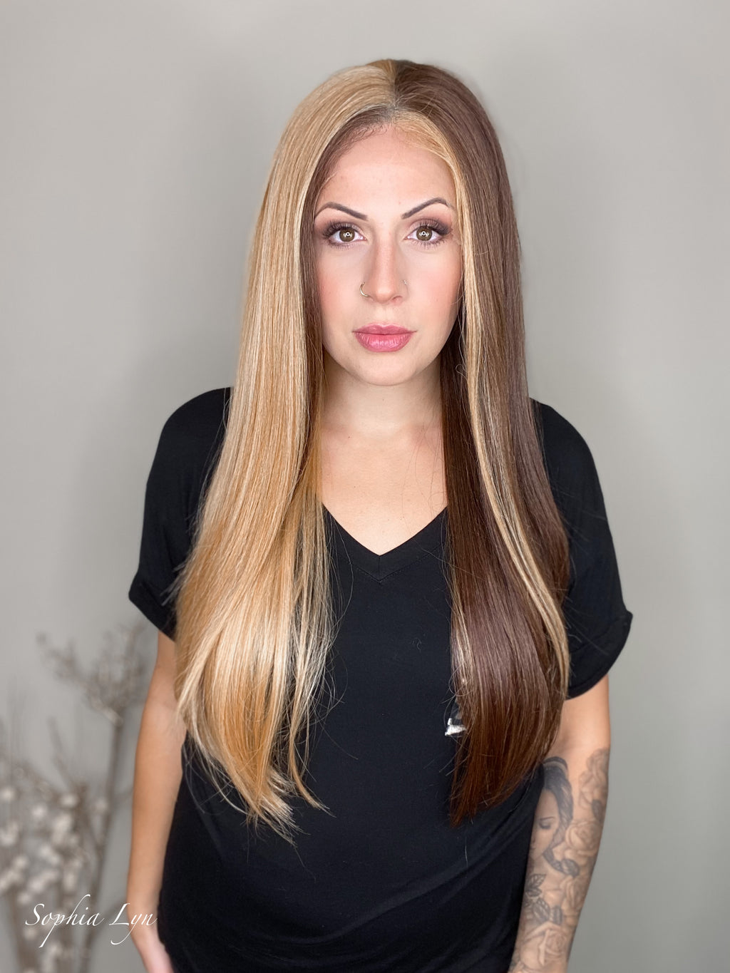 Garnet Brunette Strawberry *Half n Half*